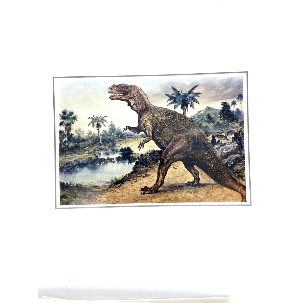 Lot of 8 Prehistoric Dinosaur Fine Art Notecards with Envelopes Josef Moravec